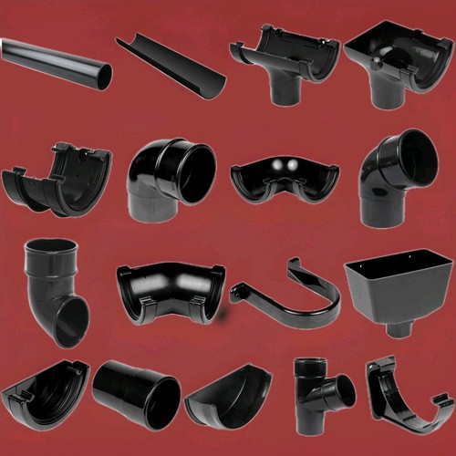 Rainwater guttering fittings - guttering,
