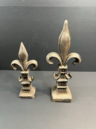 Heavy cast iron fleur lis - de,