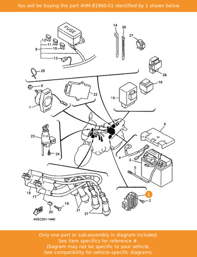 Yamaha rectifier regulator - yamaha,