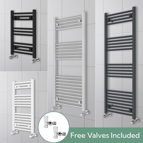 Straight heated towel rail - straight,