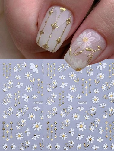 Nail art stickers transfers - nail,