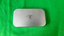 Richard Wheatley Silver Fly Fishing box. 10 Wet Tube Salmon Flies. Never Used.