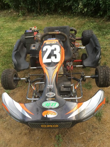 Crg black star kart with - black, go-kart