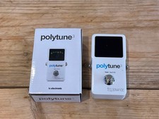 TC Electronic Polytune 3 Pedal Tuner , Multiple Tuning Modes, White