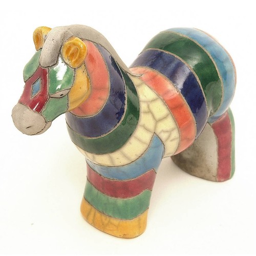 Handmade ceramic raku african - handmade,