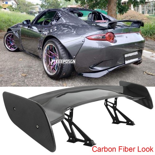Carbon rear spoiler trunk - rear,