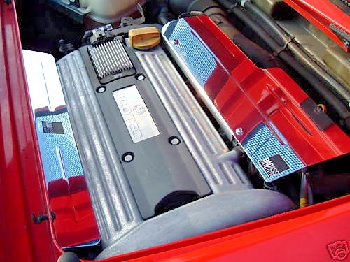 Vauxhall vx220 engine covers - engine,