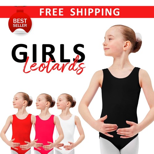Girls cotton leotards - girls,