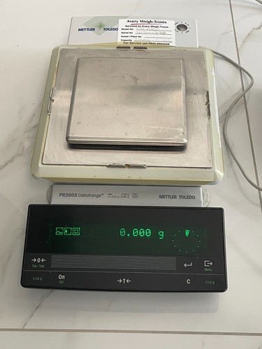 Mettler toledo balance pr203 - mettler, balance.