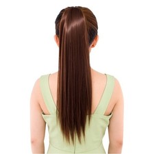 Sleek Synthetic Straight Hair