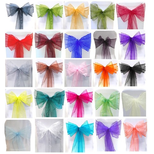Organza sashes chair - 50,