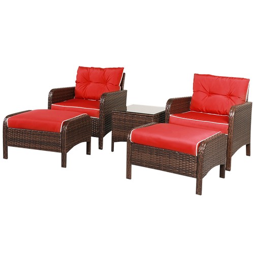 Pcs patio rattan wicker - pcs,