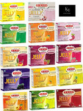 NEW | Ahmed Food Jelly Crystal halal 10+ different Flavours 70g (Pack of 3)