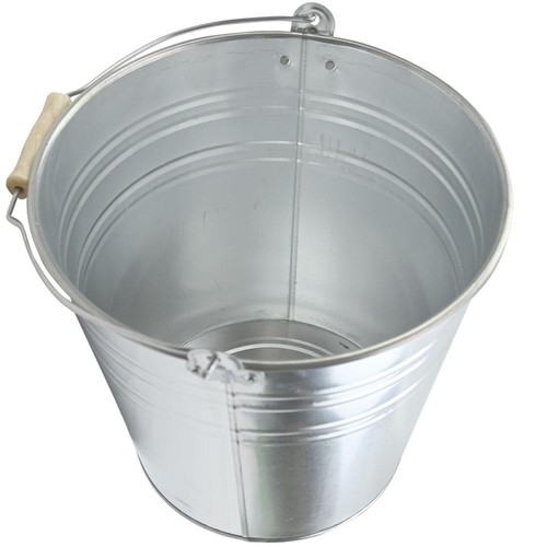 12l galvanised steel bucket - 12l,