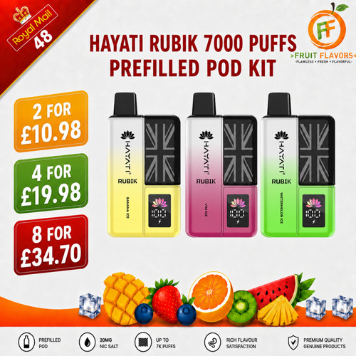 Hayati rubik pod - 7k, 20mg
