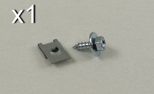 VW Type 3 Wing Fender Speed NUT & SCREW 1pr Notchback Fastback Squareback 61-74