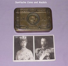 1914 QUEEN MARY CHRISTMAS TIN