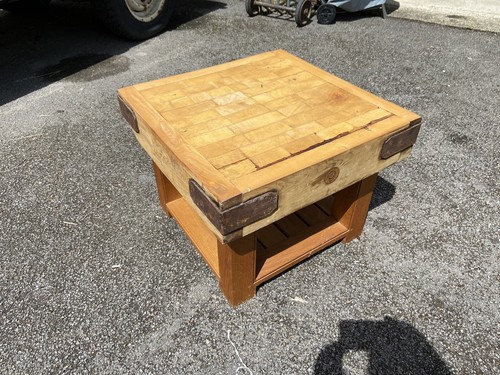 Butcher block coffee table - butcher’s,