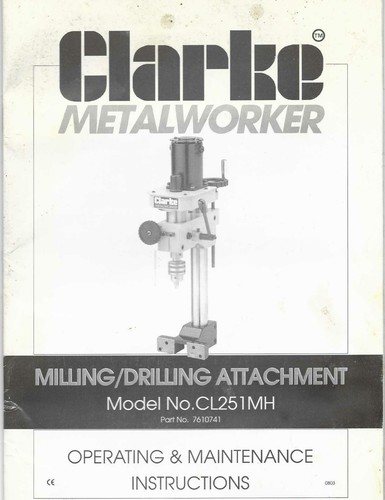 Clarke milling drilling - clarke, milling/drilling