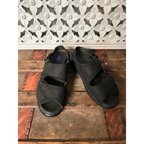 Wolky black leather comfort - leather,