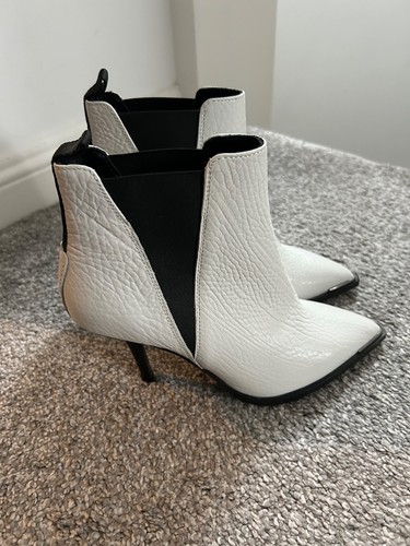 Acne studios white leather - white,
