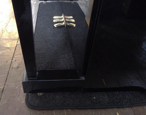 Insulated upright piano carpet - upright,