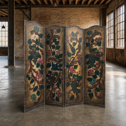 Antique french hand painted - antique,