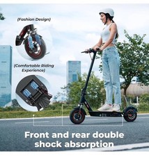 iScooter i10Plus Electric Scooter Adults,3 Braking Systems and Turn Signals