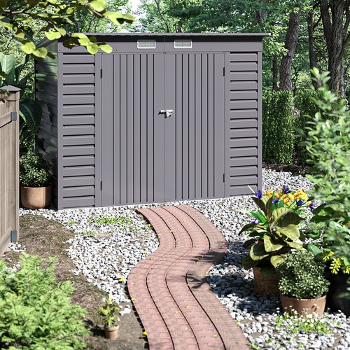 8x4ft outdoor storage - storage, shed