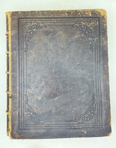 Antique 1848 holy bible - antique,