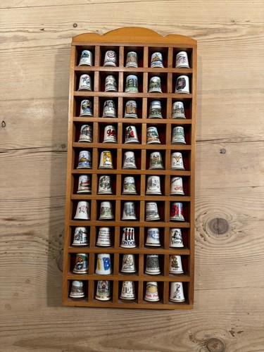Thimble collection 50 - -, pieces