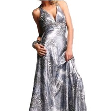 Faviana Couture Printed Foil