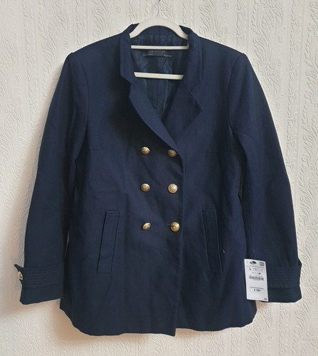 Zara navy blue military - navy,