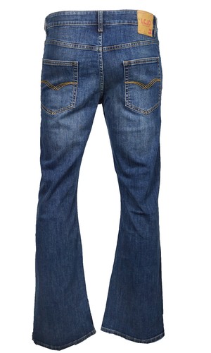 Men lcj denim flare - denim, stretch