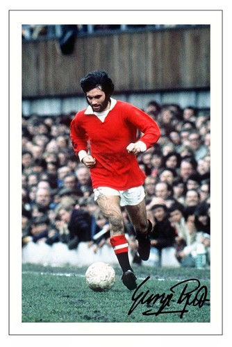 George best signed - best,