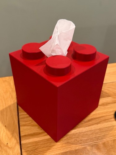 Building block tissue - building, box