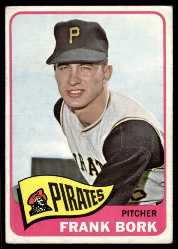 1965 topps 592 frank bork - #592,