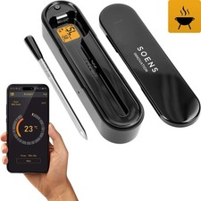 Wireless Bluetooth Meat Thermometer with Dual Probe – BBQ, Oven, Smoker