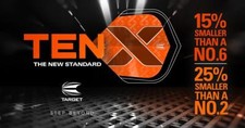 TARGET TEN-X VISION ULTRA DART FLIGHTS - 1 SET (3 FLIGHTS TOTAL)