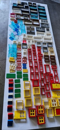 Lego vintage windows shutters - lego,