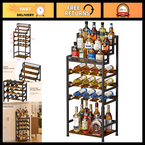 Large capacity tiered - tiered, wine