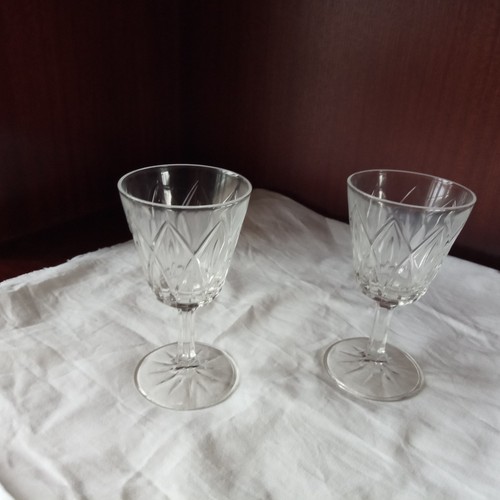 Vintage crystal sherry - 2,