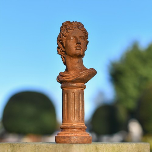 Roman bust garden sculpture - bust",