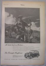1951 Triumph Mayflower Original advert No.1