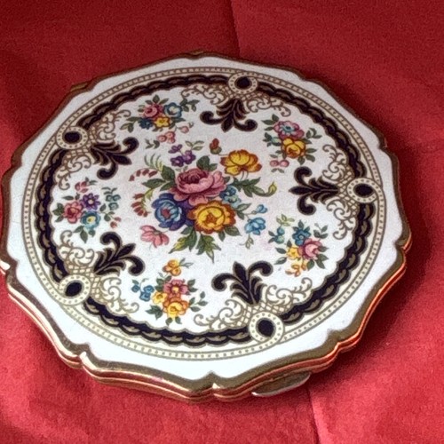 Stratton vintage floral - stratton, enamel