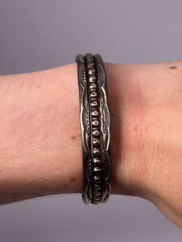 Vintage navajo sterling silver - navajo,