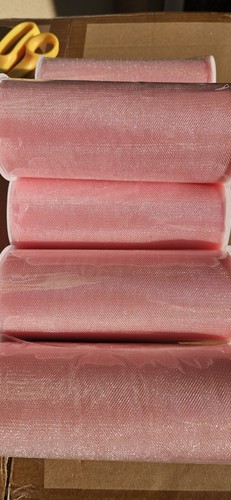 Pink shimmer tulle x 25 - shimmer,