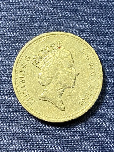 1989 one pound coin nemo - gb,