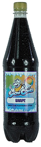 Snow cone syrup grape litre - grape,