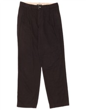 DOCKERS Mens Khakis Pegged Chino Trousers W30 L32 Black AS10